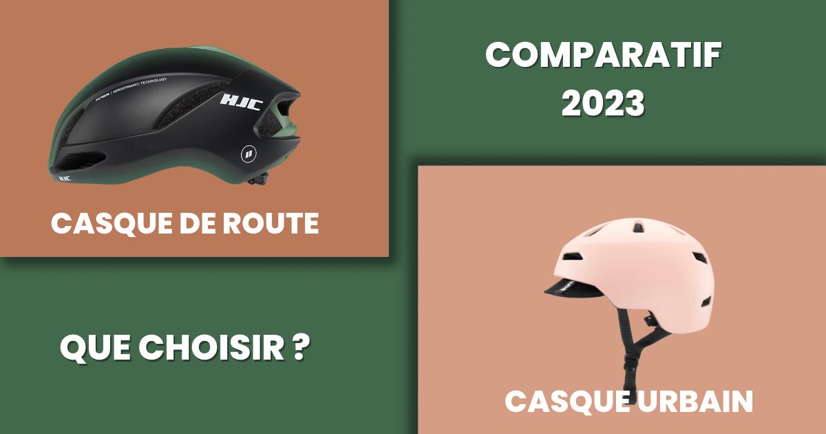 Casque de route ou Casque Urbain: Que choisir en 2023 ?